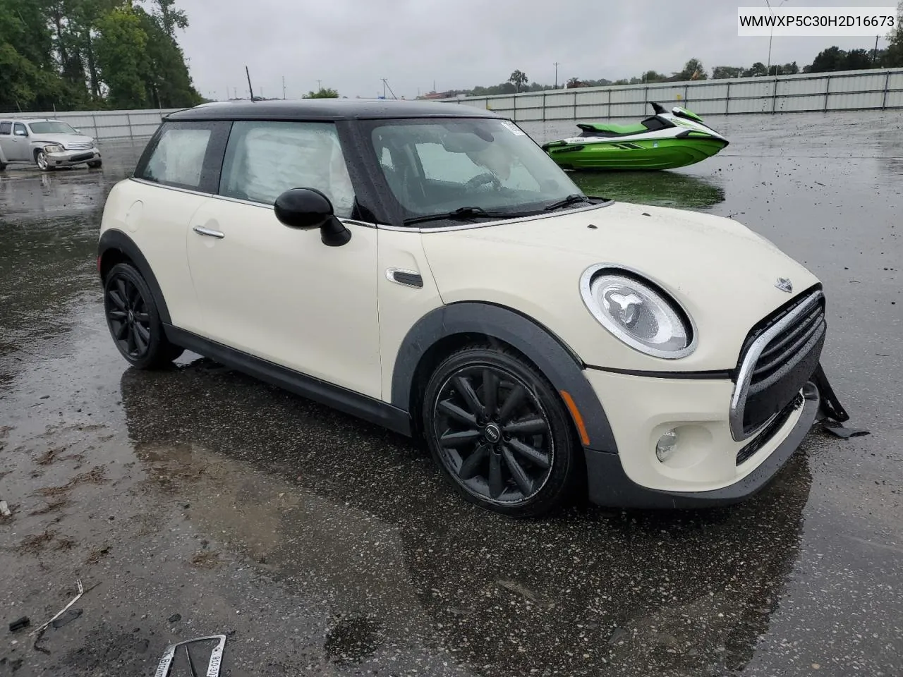 2017 Mini Cooper VIN: WMWXP5C30H2D16673 Lot: 70132174