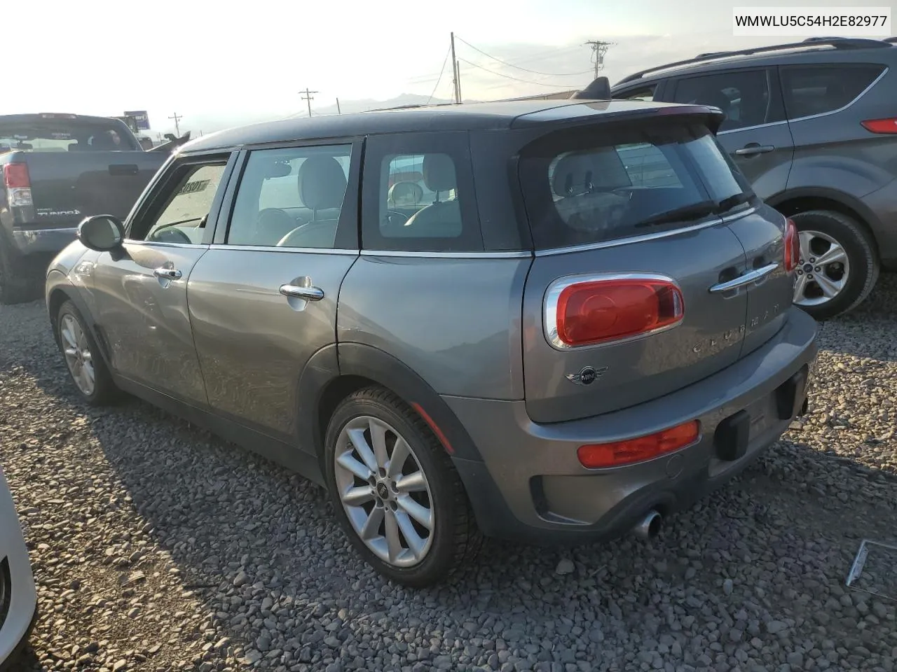 2017 Mini Cooper S Clubman All4 VIN: WMWLU5C54H2E82977 Lot: 70202884