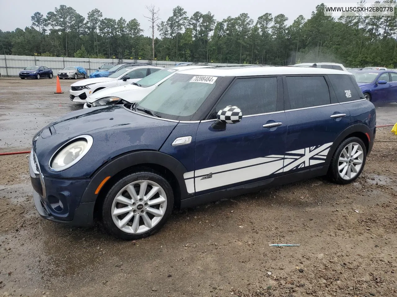 2017 Mini Cooper S Clubman All4 VIN: WMWLU5C5XH2E80778 Lot: 70398484