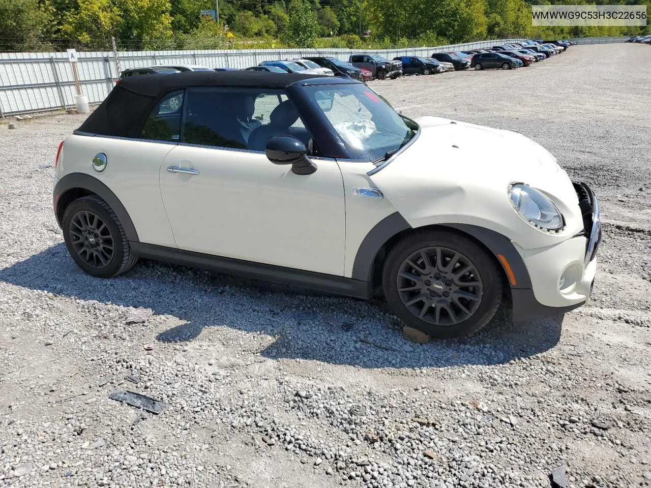 2017 Mini Cooper S VIN: WMWWG9C53H3C22656 Lot: 70481284