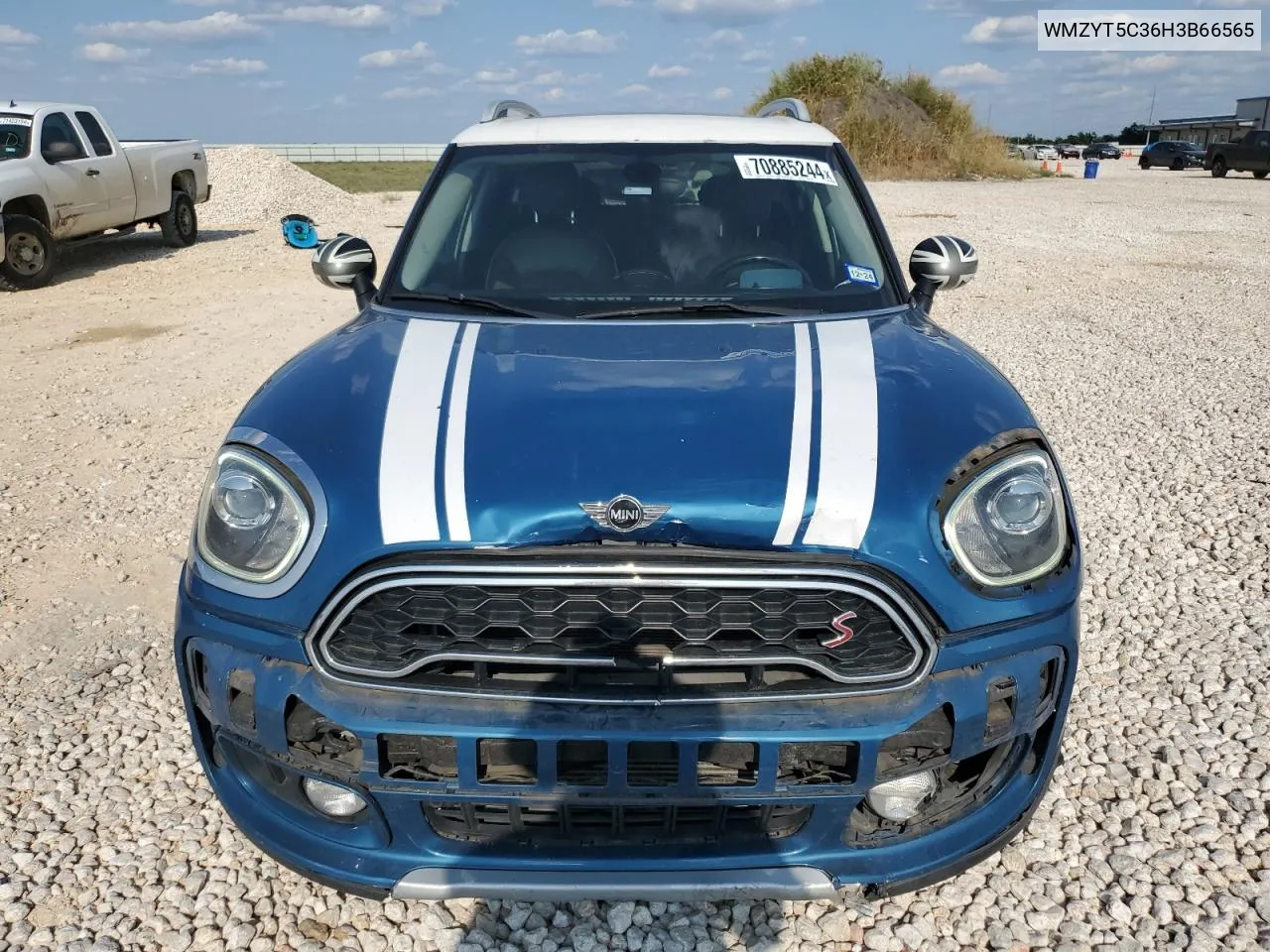 2017 Mini Cooper S Countryman All4 VIN: WMZYT5C36H3B66565 Lot: 70885244