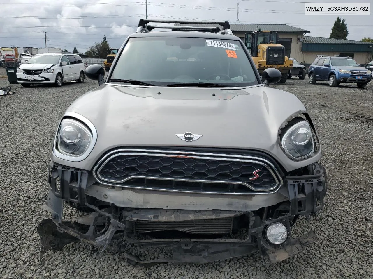 2017 Mini Cooper S Countryman All4 VIN: WMZYT5C3XH3D80782 Lot: 71134874