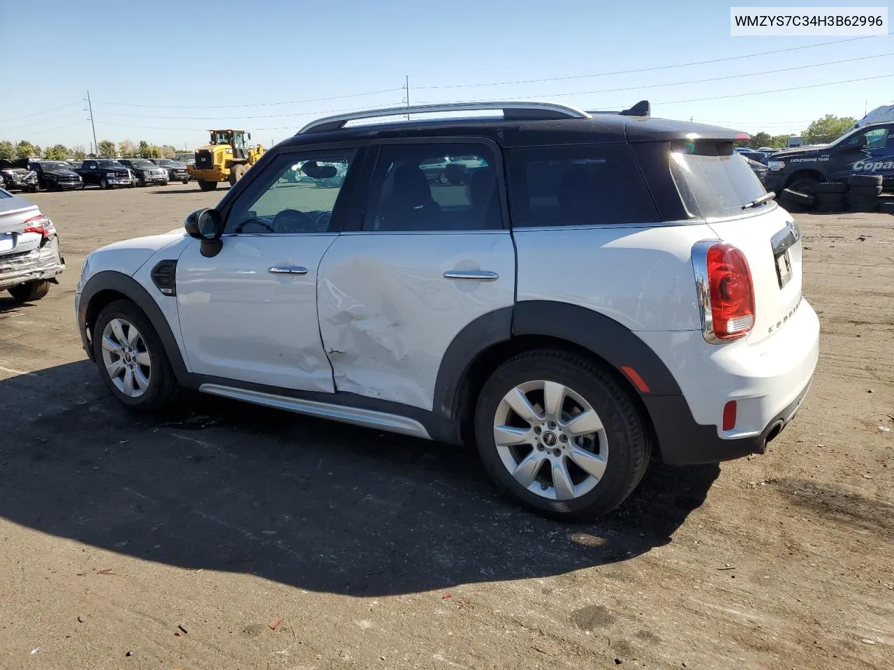 WMZYS7C34H3B62996 2017 Mini Cooper Countryman