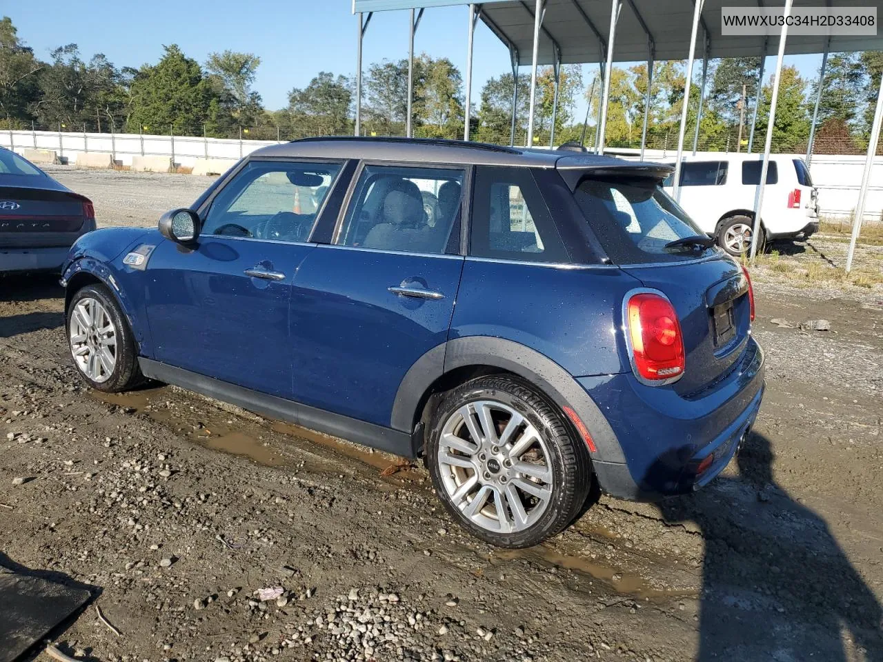 2017 Mini Cooper S VIN: WMWXU3C34H2D33408 Lot: 71986674