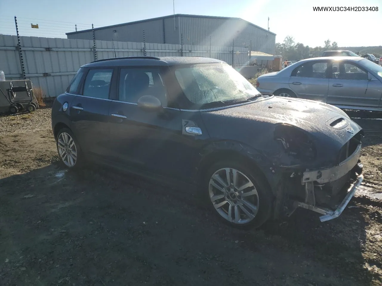 2017 Mini Cooper S VIN: WMWXU3C34H2D33408 Lot: 71986674