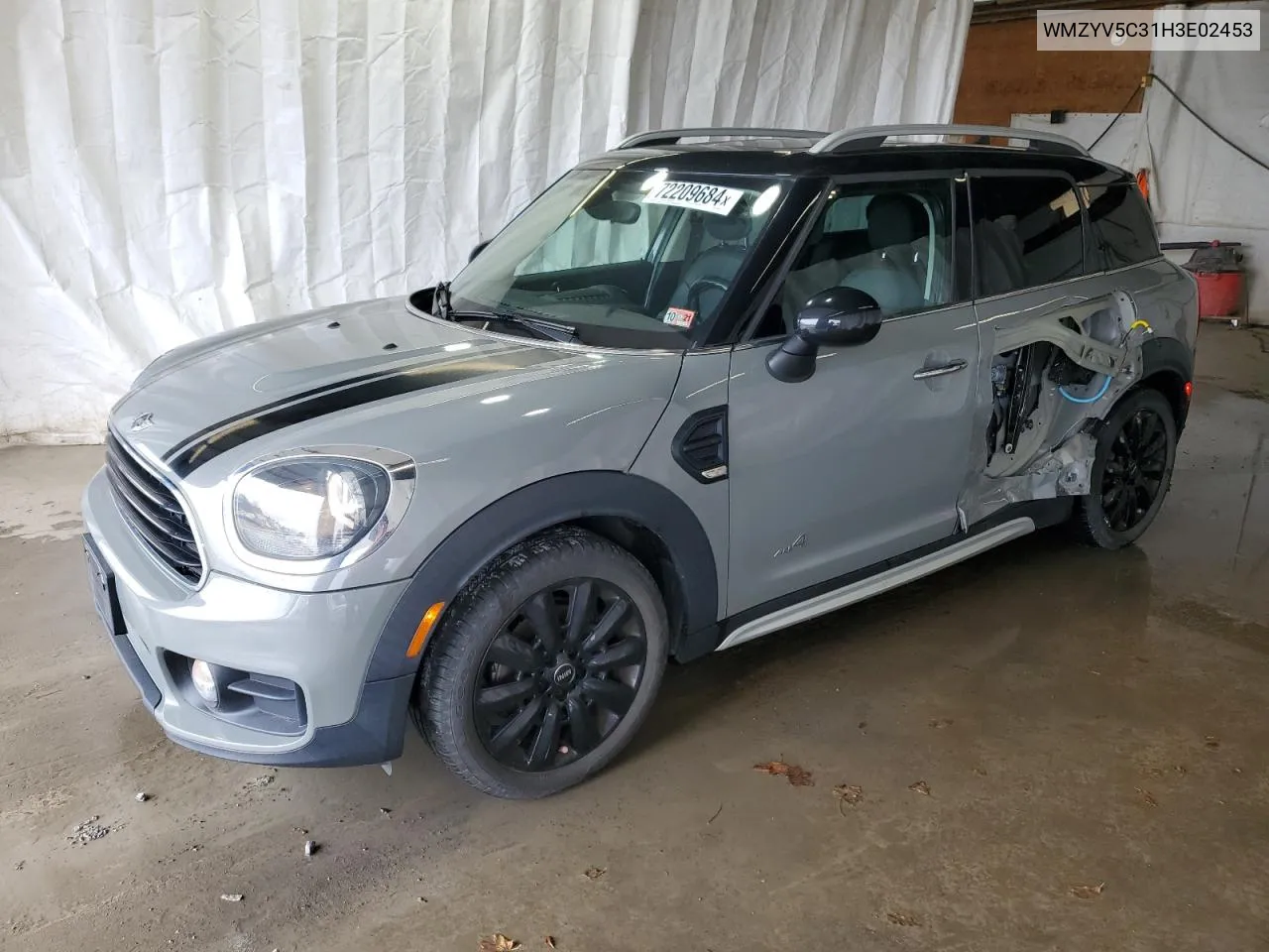 WMZYV5C31H3E02453 2017 Mini Cooper Countryman All4