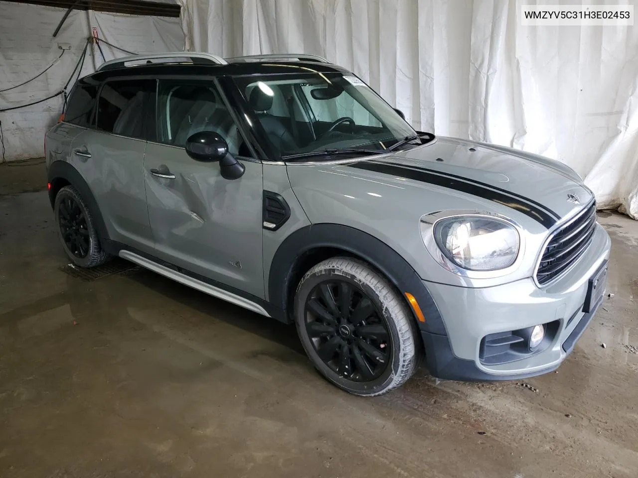 WMZYV5C31H3E02453 2017 Mini Cooper Countryman All4