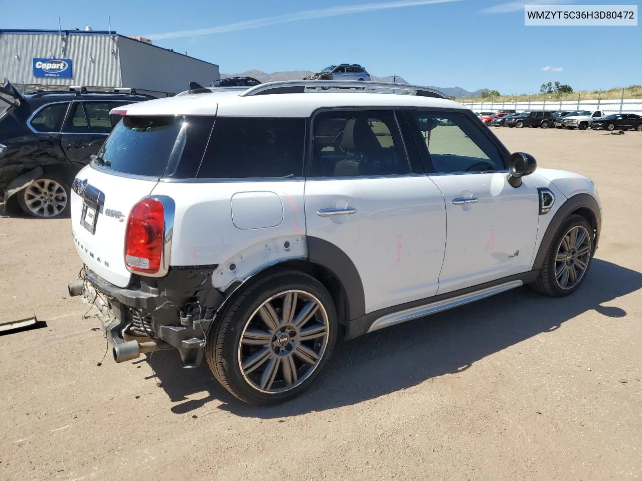 WMZYT5C36H3D80472 2017 Mini Cooper S Countryman All4