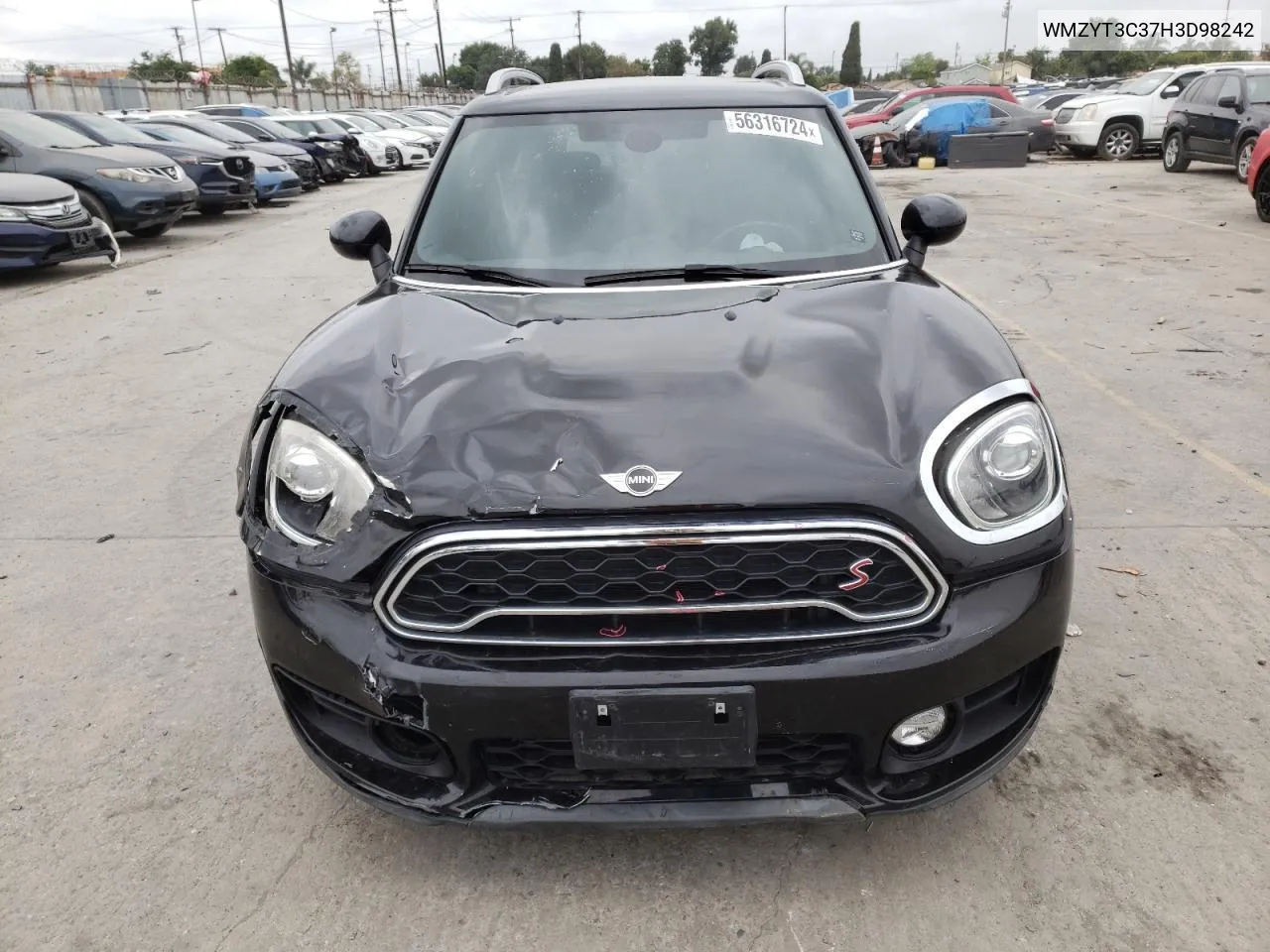 2017 Mini Cooper S Countryman VIN: WMZYT3C37H3D98242 Lot: 72655164