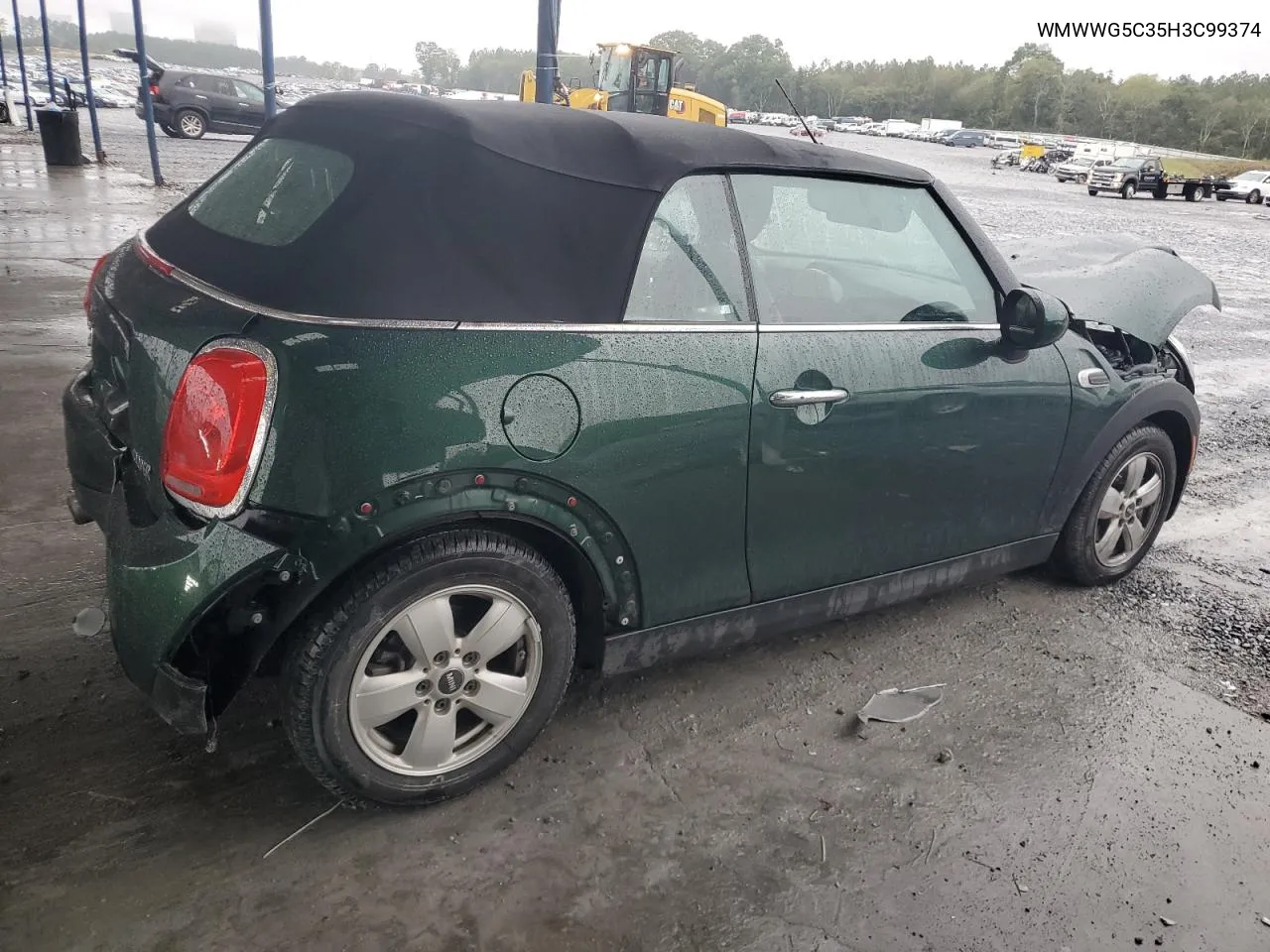 2017 Mini Cooper VIN: WMWWG5C35H3C99374 Lot: 72782274