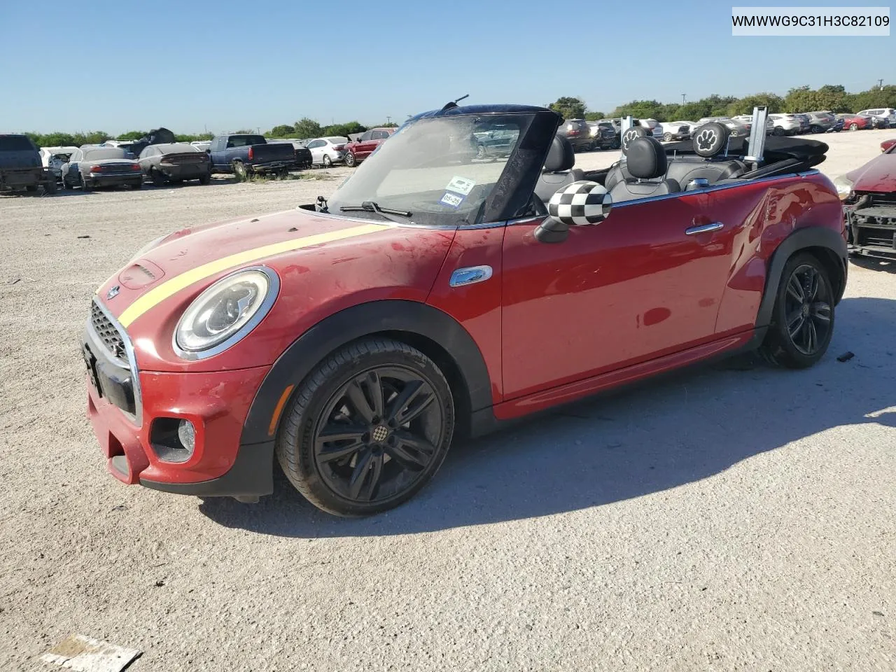 2017 Mini Cooper S VIN: WMWWG9C31H3C82109 Lot: 73492094