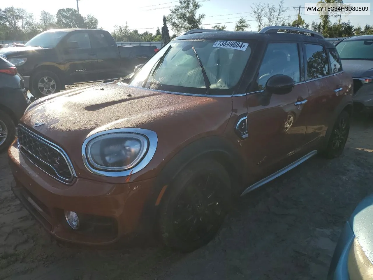 2017 Mini Cooper S Countryman All4 VIN: WMZYT5C34H3D80809 Lot: 73849884