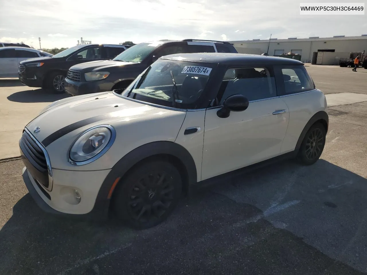 WMWXP5C30H3C64469 2017 Mini Cooper