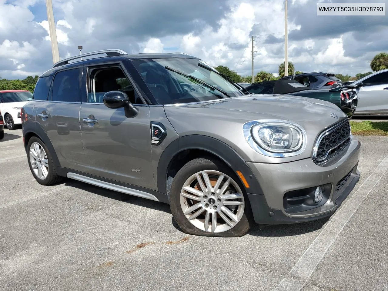 2017 Mini Cooper S Countryman All4 VIN: WMZYT5C35H3D78793 Lot: 74020864