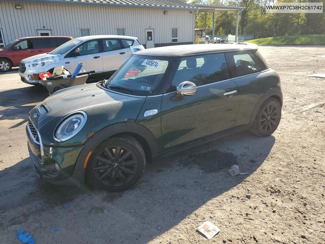 WMWXP7C38H2C61742 2017 Mini Cooper S