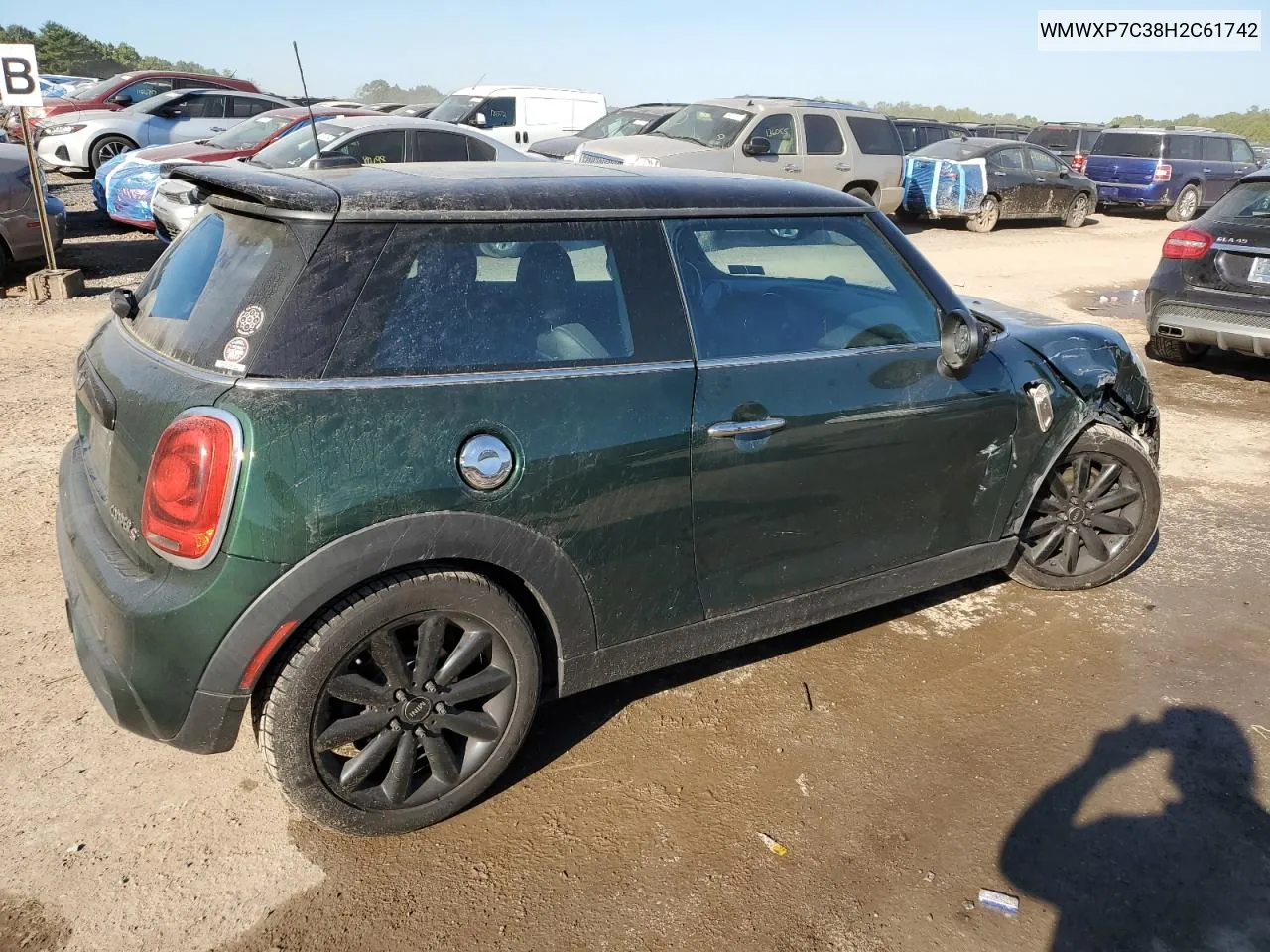 2017 Mini Cooper S VIN: WMWXP7C38H2C61742 Lot: 74805674