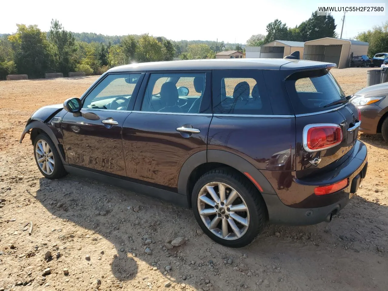 WMWLU1C55H2F27580 2017 Mini Cooper Clubman All4