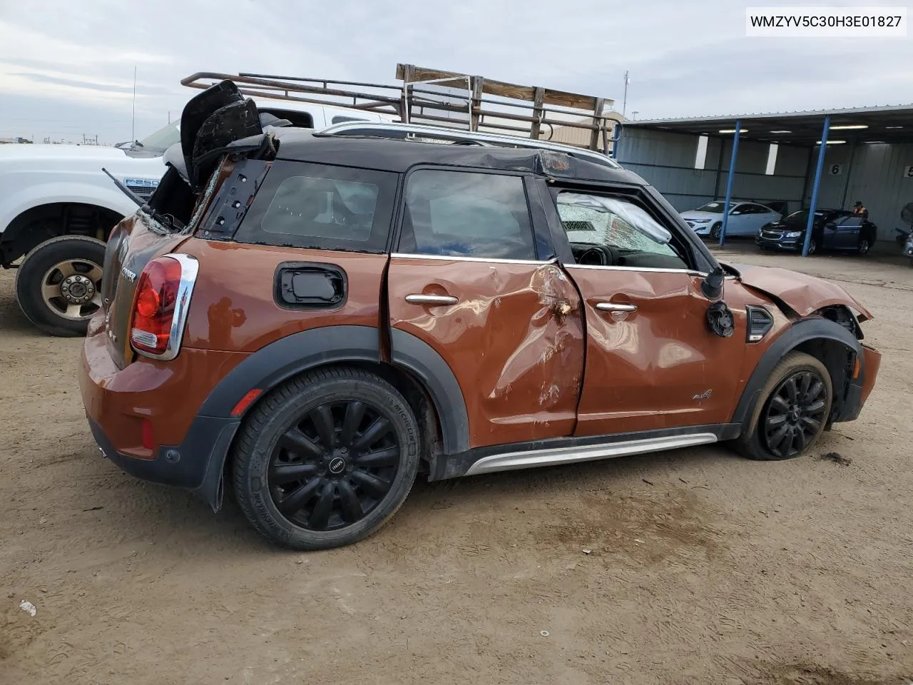 2017 Mini Cooper Countryman All4 VIN: WMZYV5C30H3E01827 Lot: 76068674