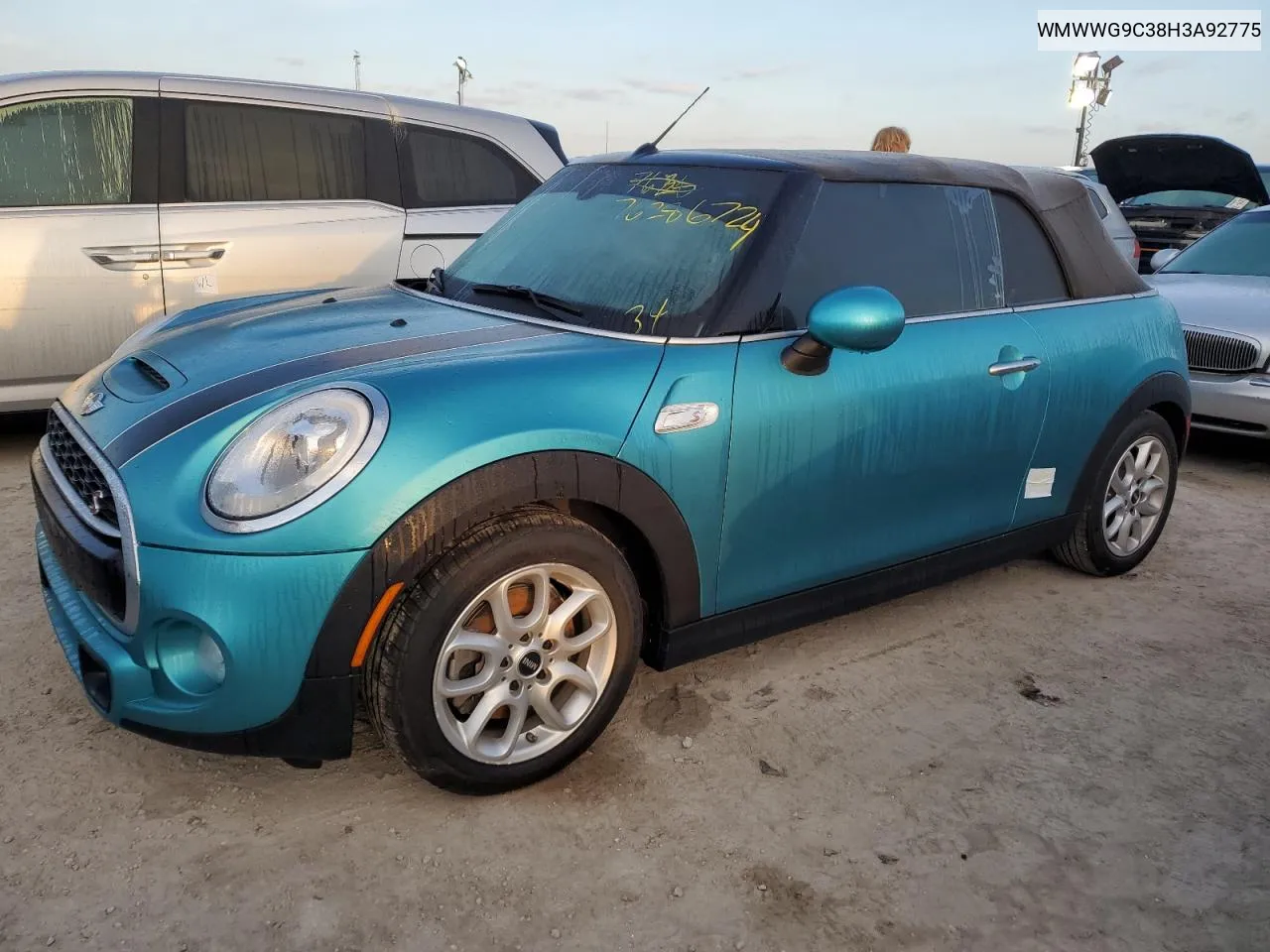 2017 Mini Cooper S VIN: WMWWG9C38H3A92775 Lot: 76286724