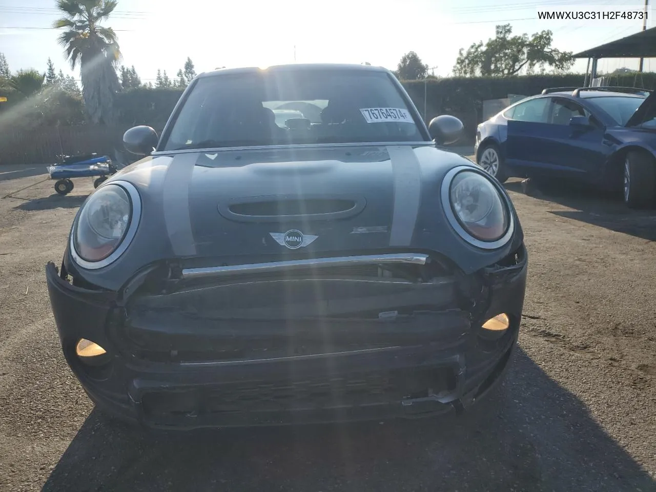 2017 Mini Cooper S VIN: WMWXU3C31H2F48731 Lot: 76764574