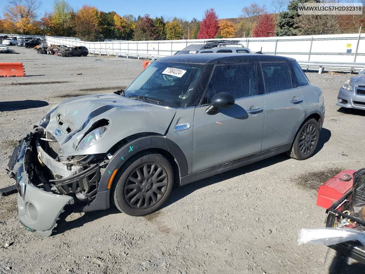 2017 Mini Cooper S VIN: WMWXU3C57H2D32318 Lot: 77984224