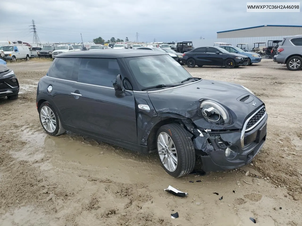 2017 Mini Cooper S VIN: WMWXP7C36H2A46098 Lot: 78230184