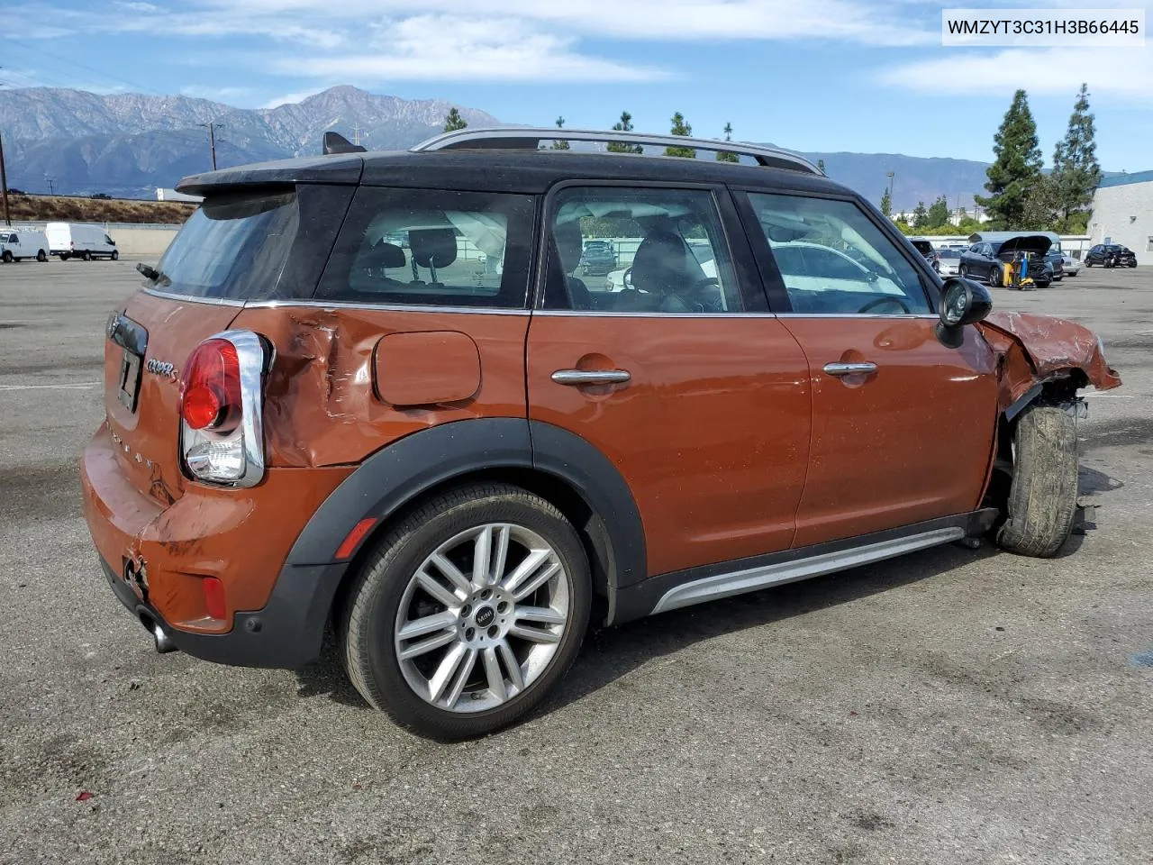 2017 Mini Cooper S Countryman VIN: WMZYT3C31H3B66445 Lot: 78665104