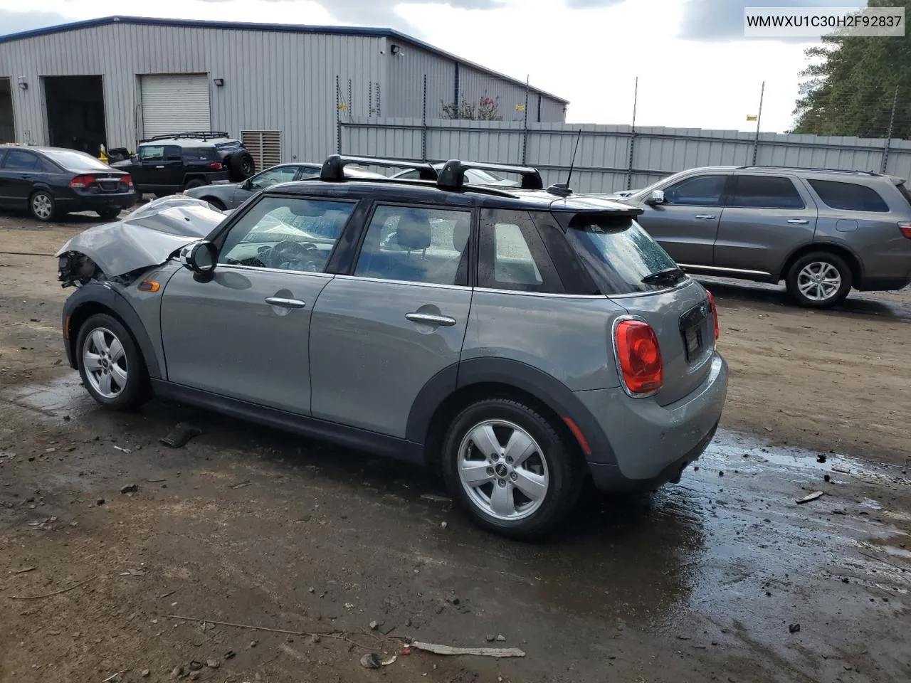 2017 Mini Cooper VIN: WMWXU1C30H2F92837 Lot: 79116244