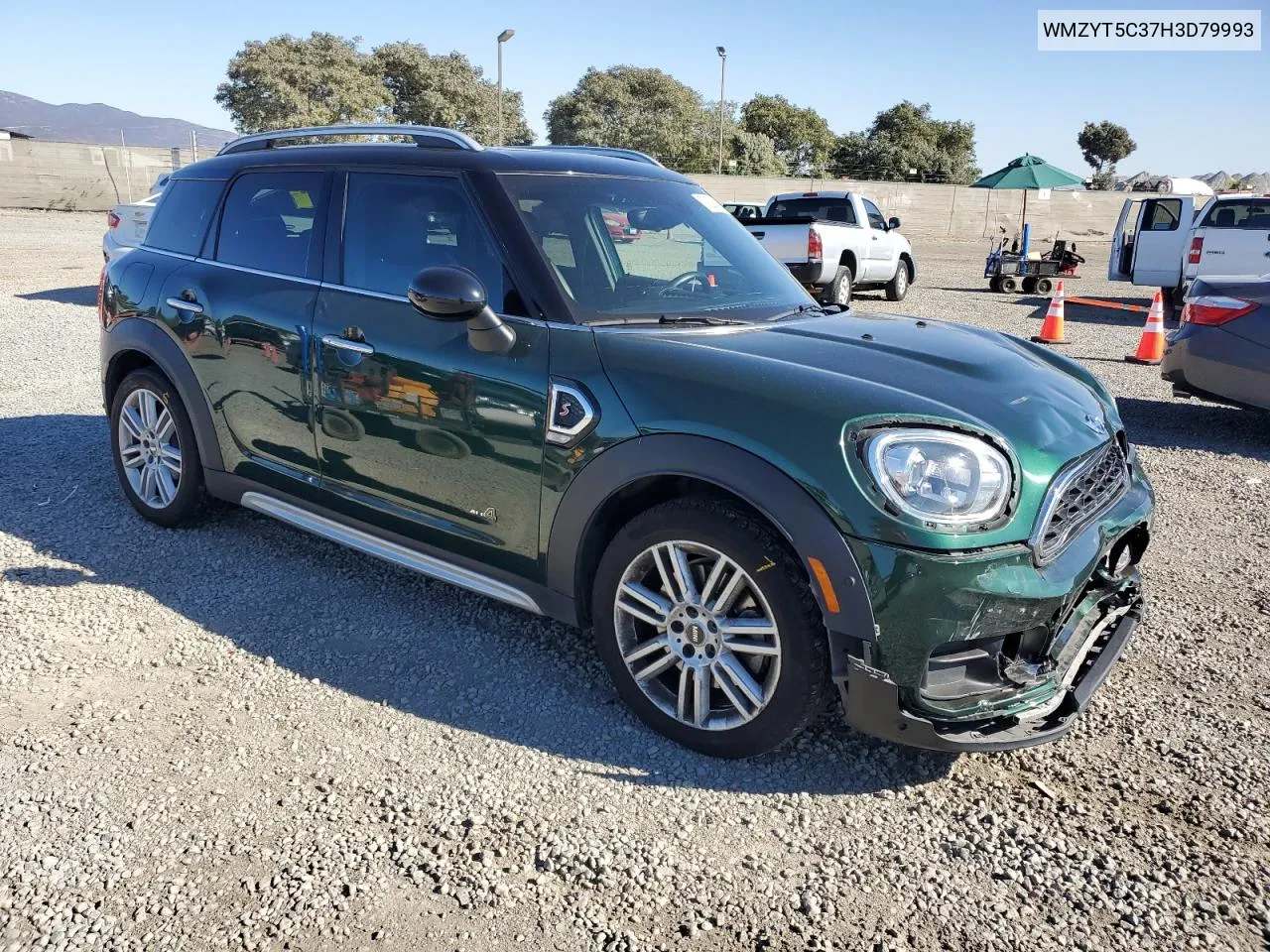 2017 Mini Cooper S Countryman All4 VIN: WMZYT5C37H3D79993 Lot: 79229424