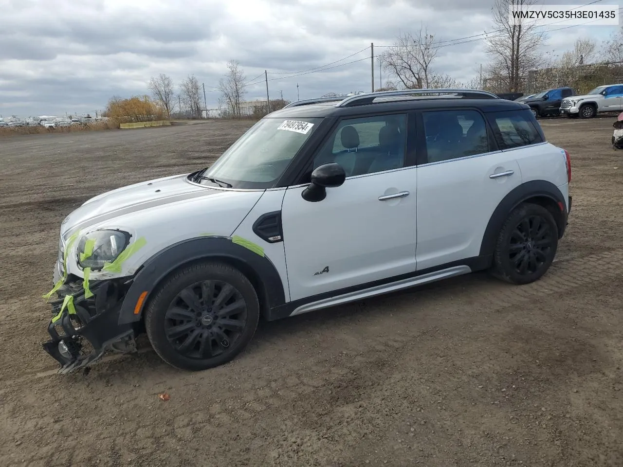 2017 Mini Cooper Countryman All4 VIN: WMZYV5C35H3E01435 Lot: 79497954