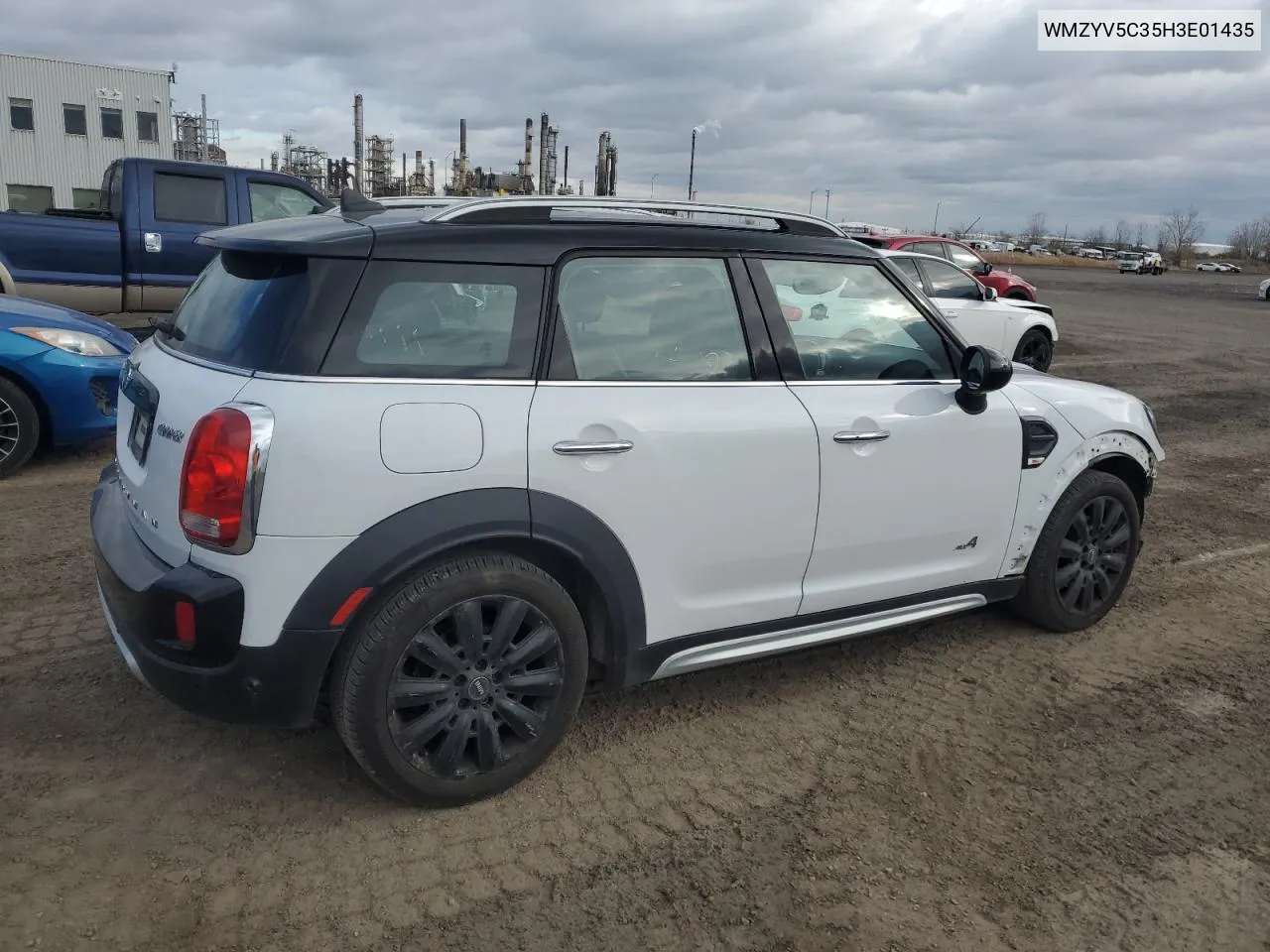 2017 Mini Cooper Countryman All4 VIN: WMZYV5C35H3E01435 Lot: 79497954