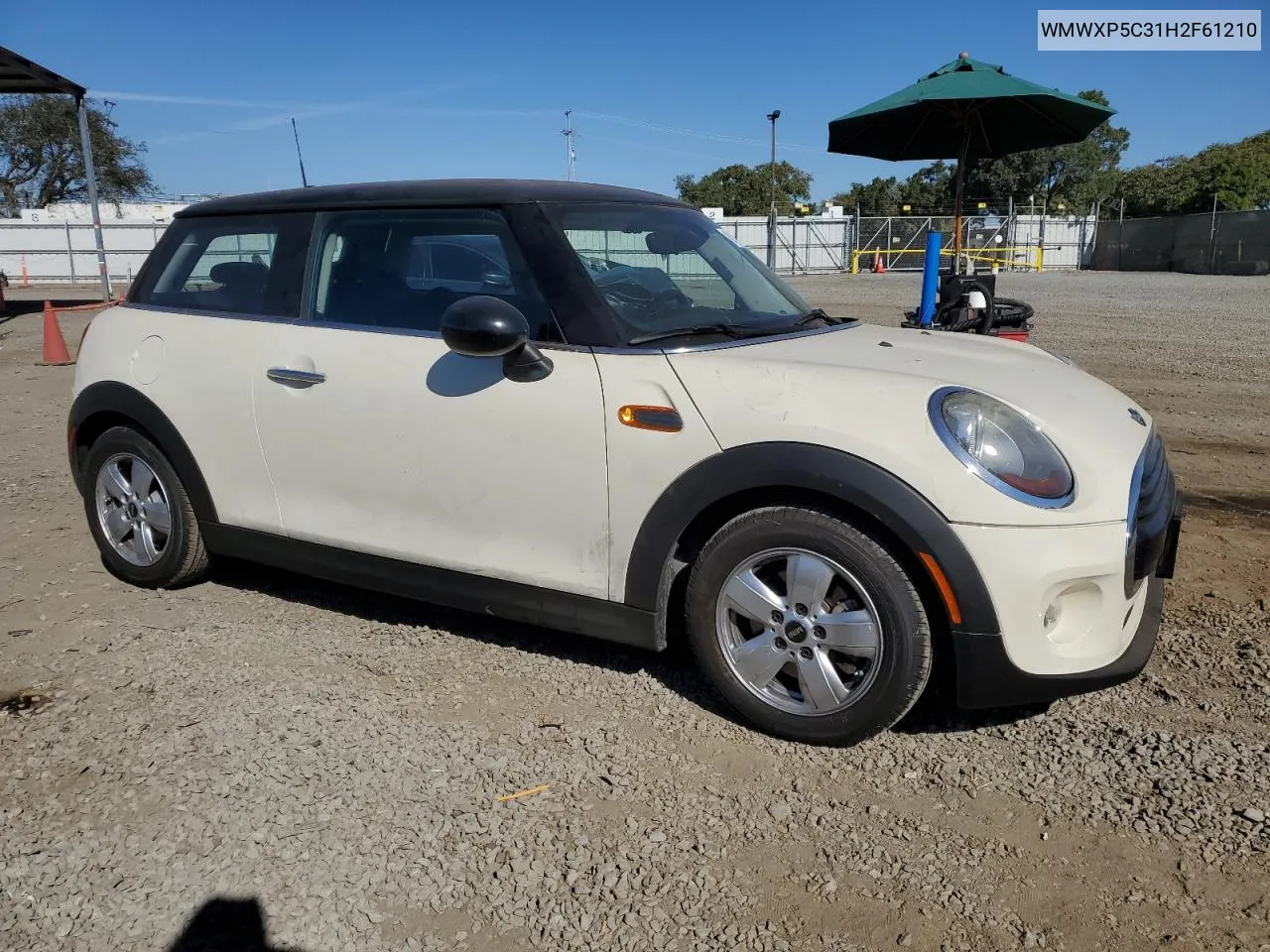 2017 Mini Cooper VIN: WMWXP5C31H2F61210 Lot: 80144924