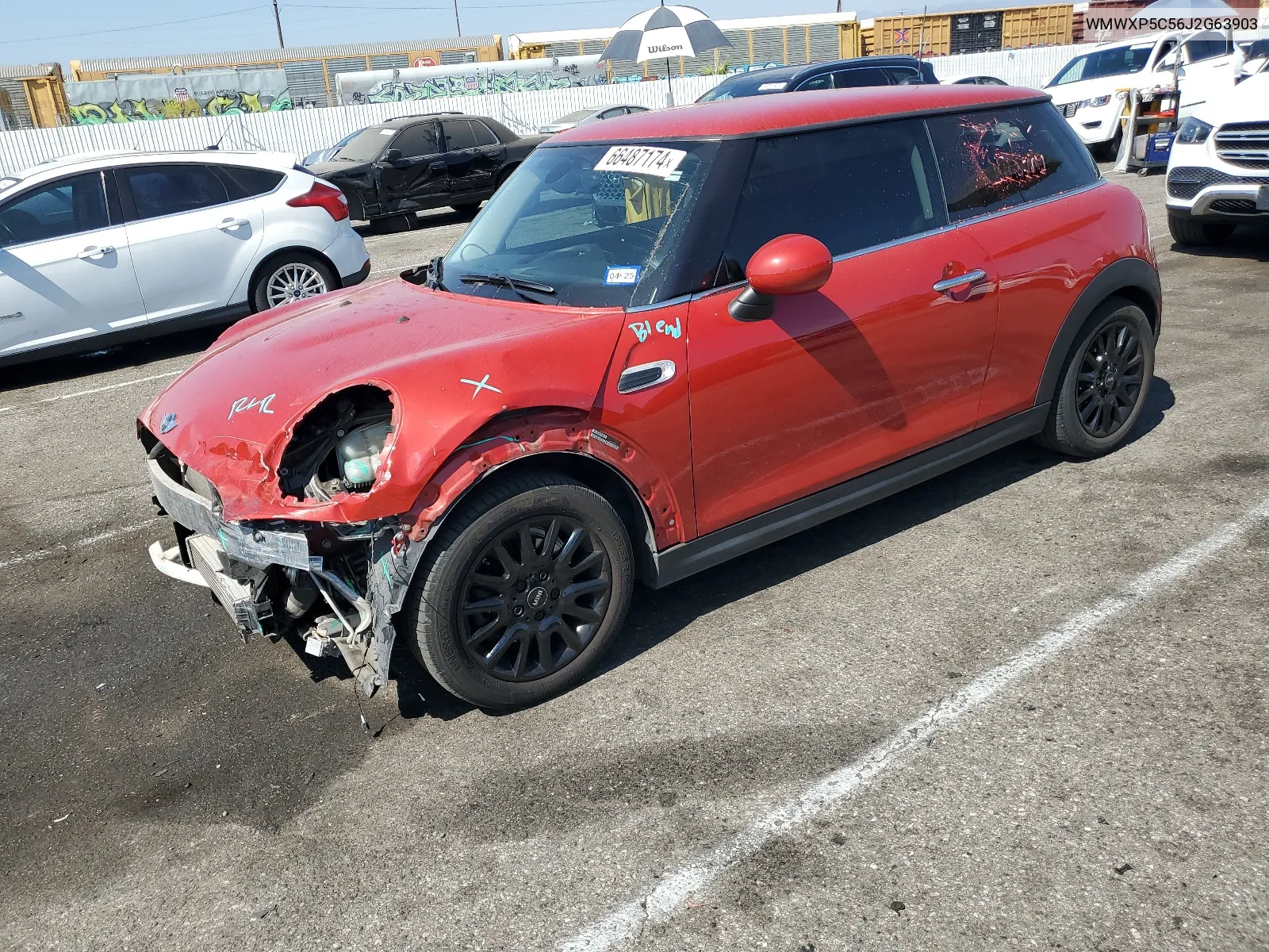 WMWXP5C56J2G63903 2018 Mini Cooper