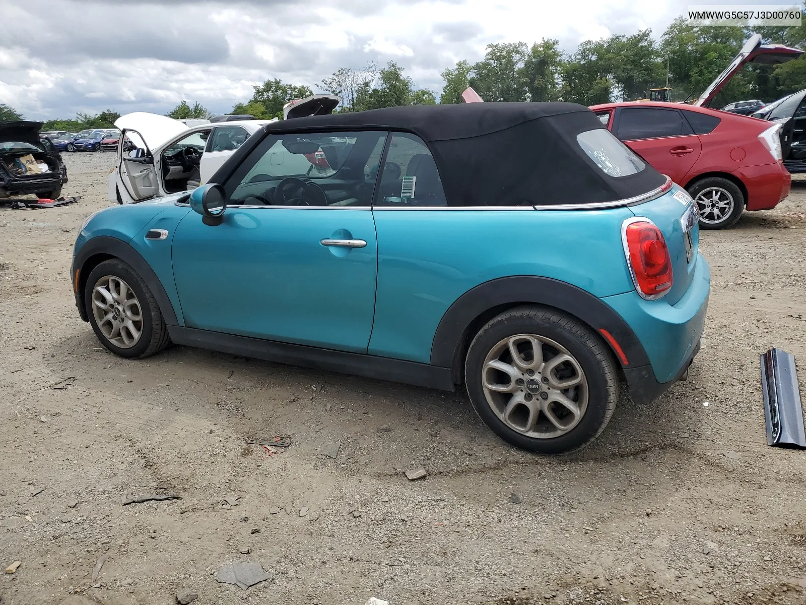 2018 Mini Cooper VIN: WMWWG5C57J3D00760 Lot: 66530434