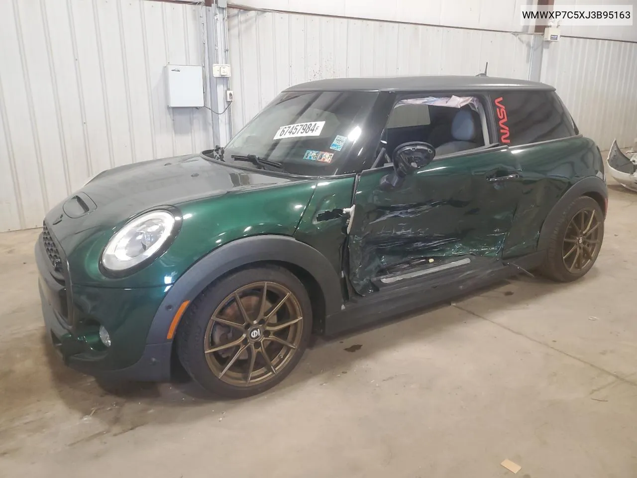 WMWXP7C5XJ3B95163 2018 Mini Cooper S