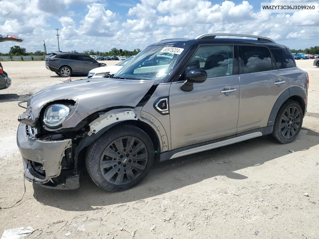 2018 Mini Cooper S Countryman VIN: WMZYT3C36J3D99260 Lot: 68975224