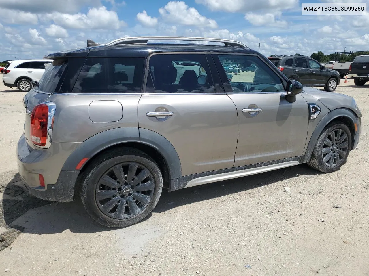 2018 Mini Cooper S Countryman VIN: WMZYT3C36J3D99260 Lot: 68975224