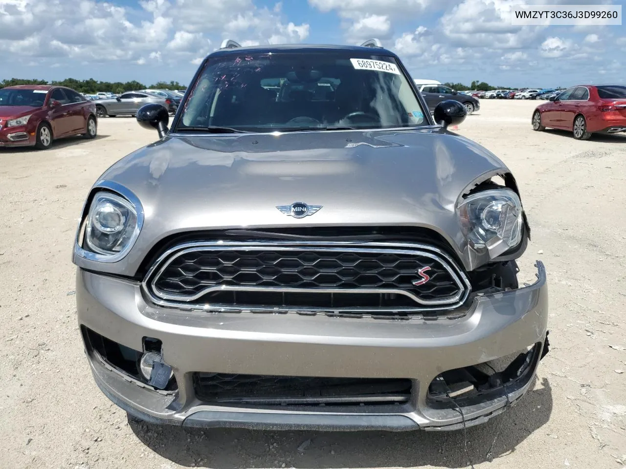 2018 Mini Cooper S Countryman VIN: WMZYT3C36J3D99260 Lot: 68975224