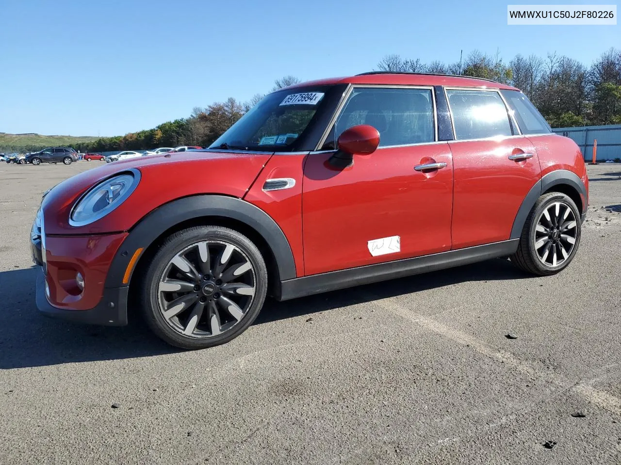 2018 Mini Cooper VIN: WMWXU1C50J2F80226 Lot: 69175994