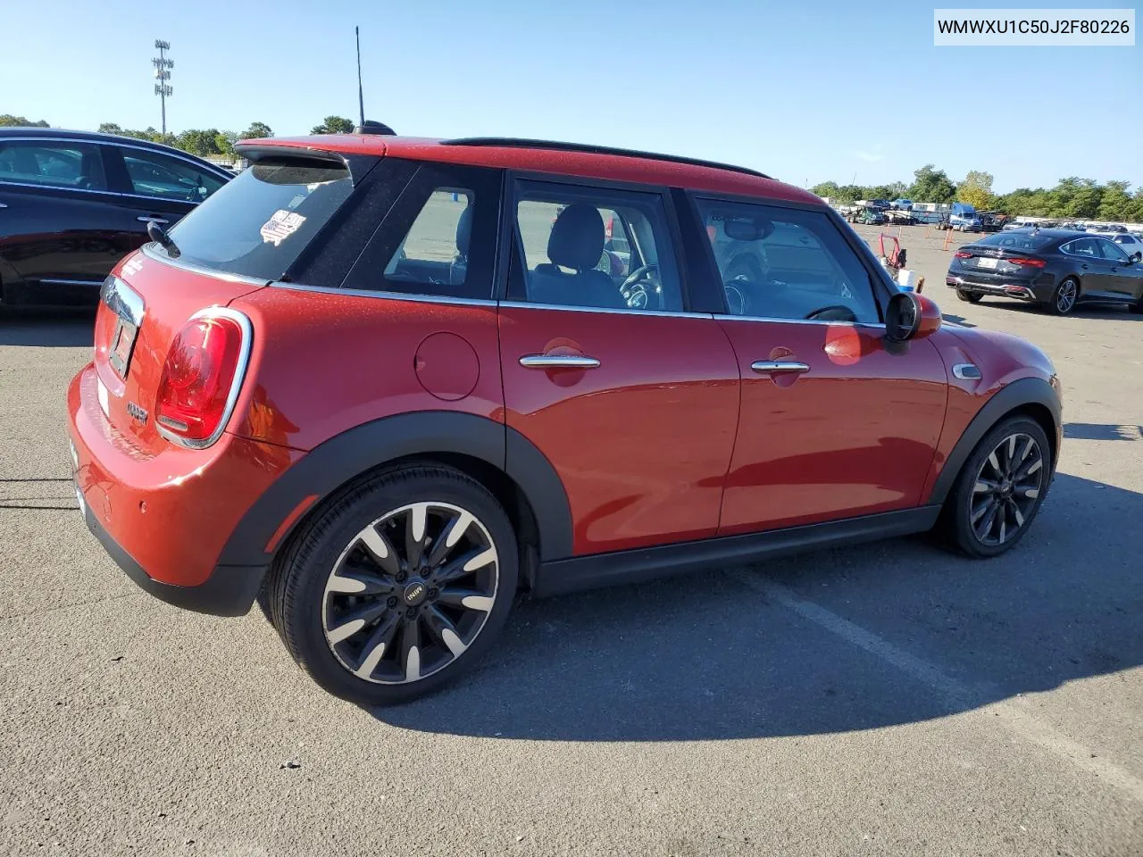 2018 Mini Cooper VIN: WMWXU1C50J2F80226 Lot: 69175994