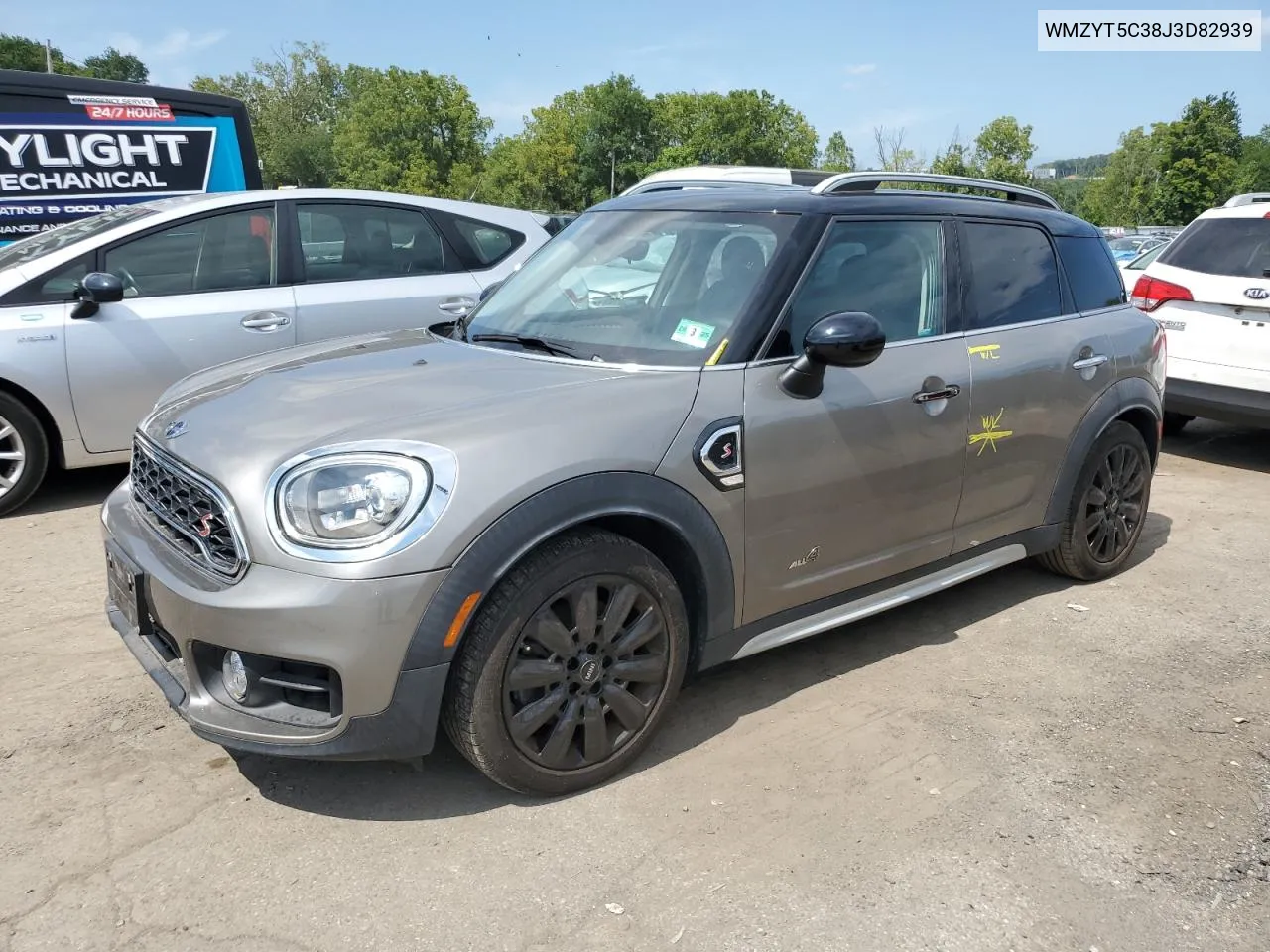 2018 Mini Cooper S Countryman All4 VIN: WMZYT5C38J3D82939 Lot: 69400874