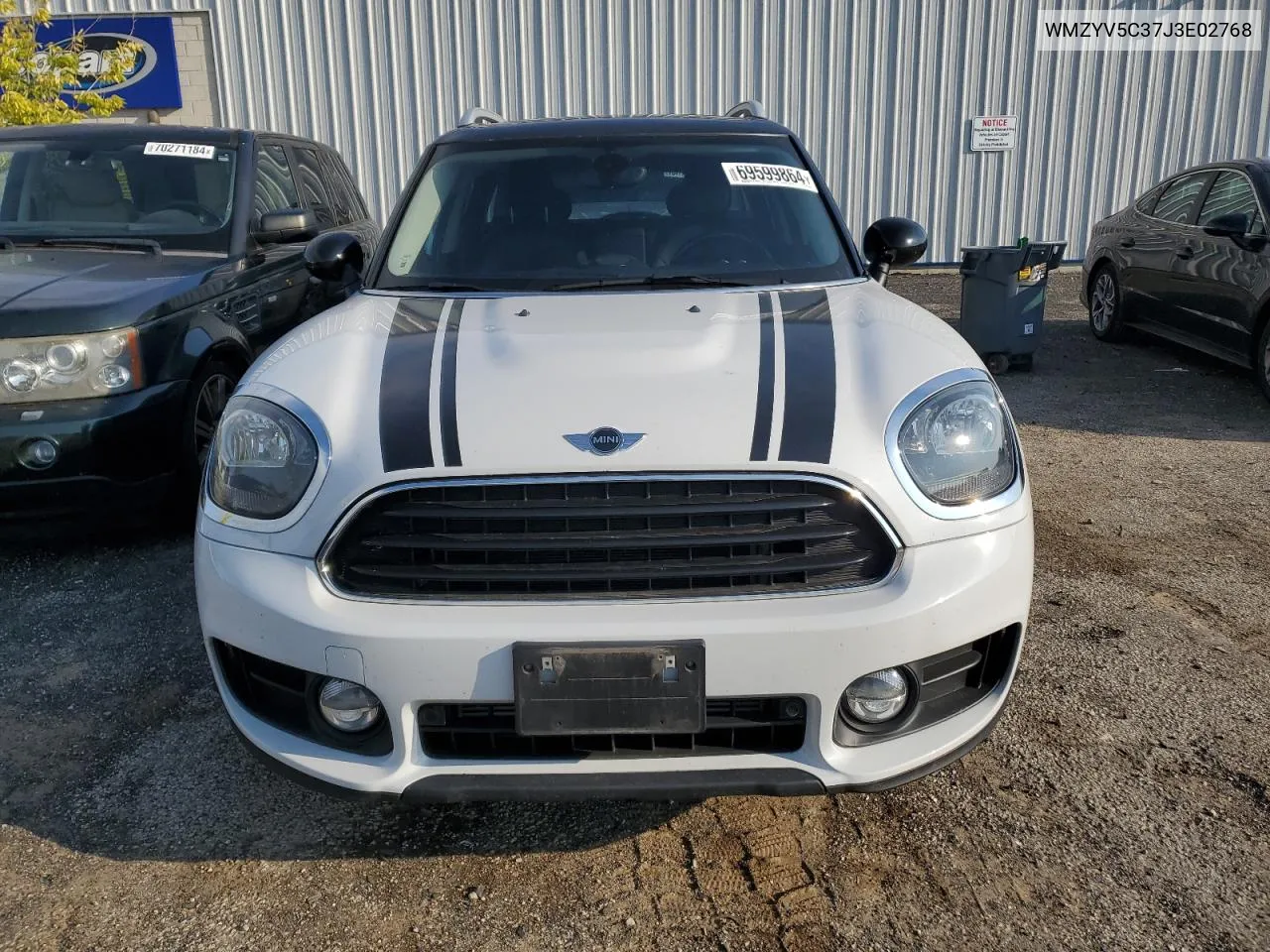 WMZYV5C37J3E02768 2018 Mini Cooper Countryman All4