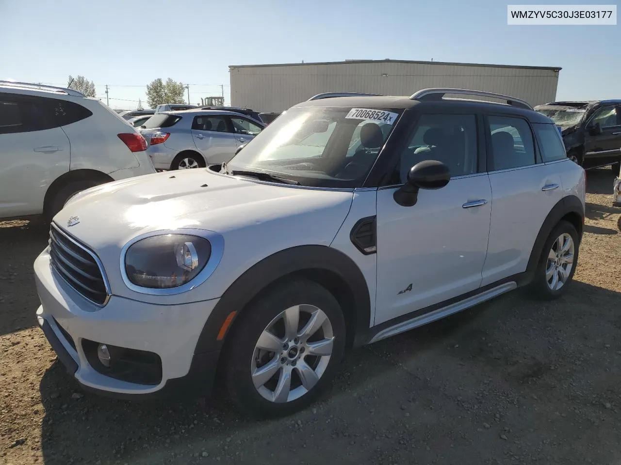 WMZYV5C30J3E03177 2018 Mini Cooper Countryman All4