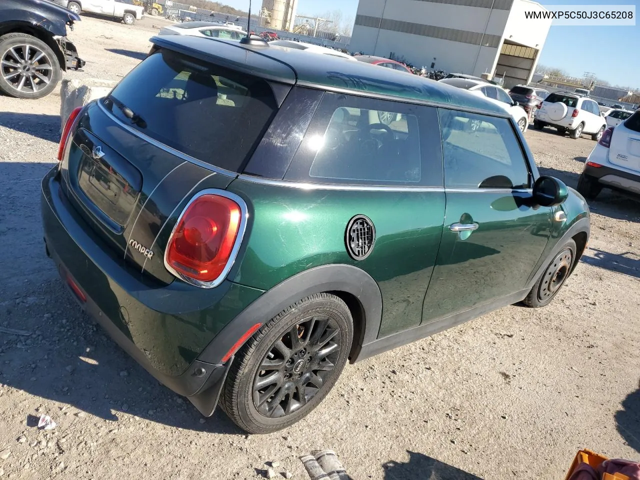 2018 Mini Cooper VIN: WMWXP5C50J3C65208 Lot: 72436374