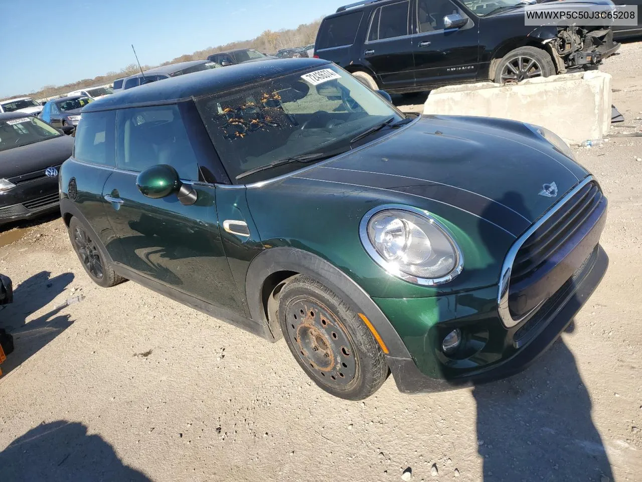 2018 Mini Cooper VIN: WMWXP5C50J3C65208 Lot: 72436374