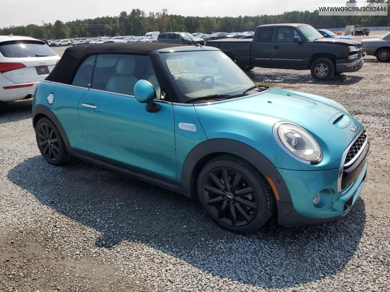 2018 Mini Cooper S VIN: WMWWG9C59J3C82446 Lot: 72790934