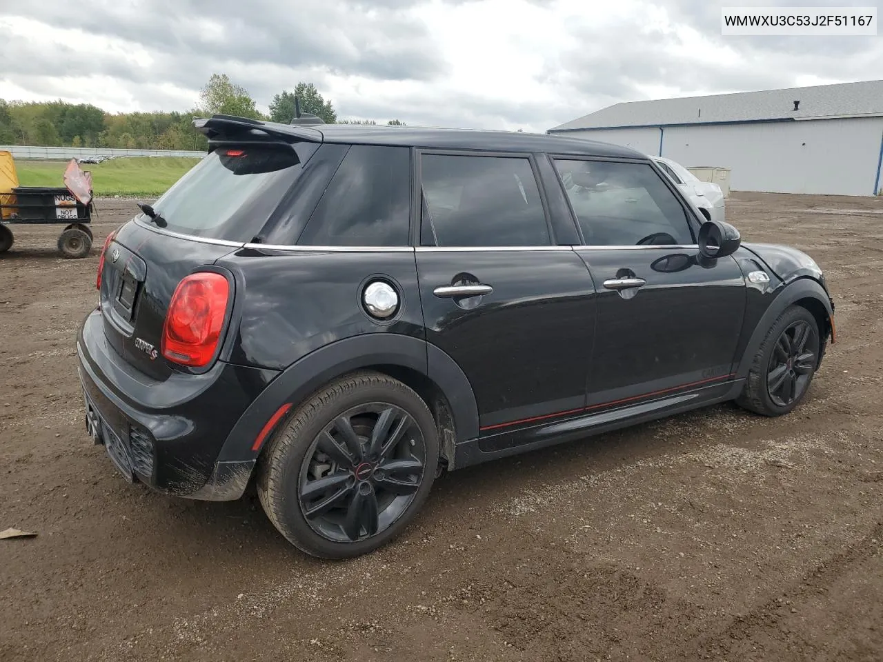 2018 Mini Cooper S VIN: WMWXU3C53J2F51167 Lot: 72978814