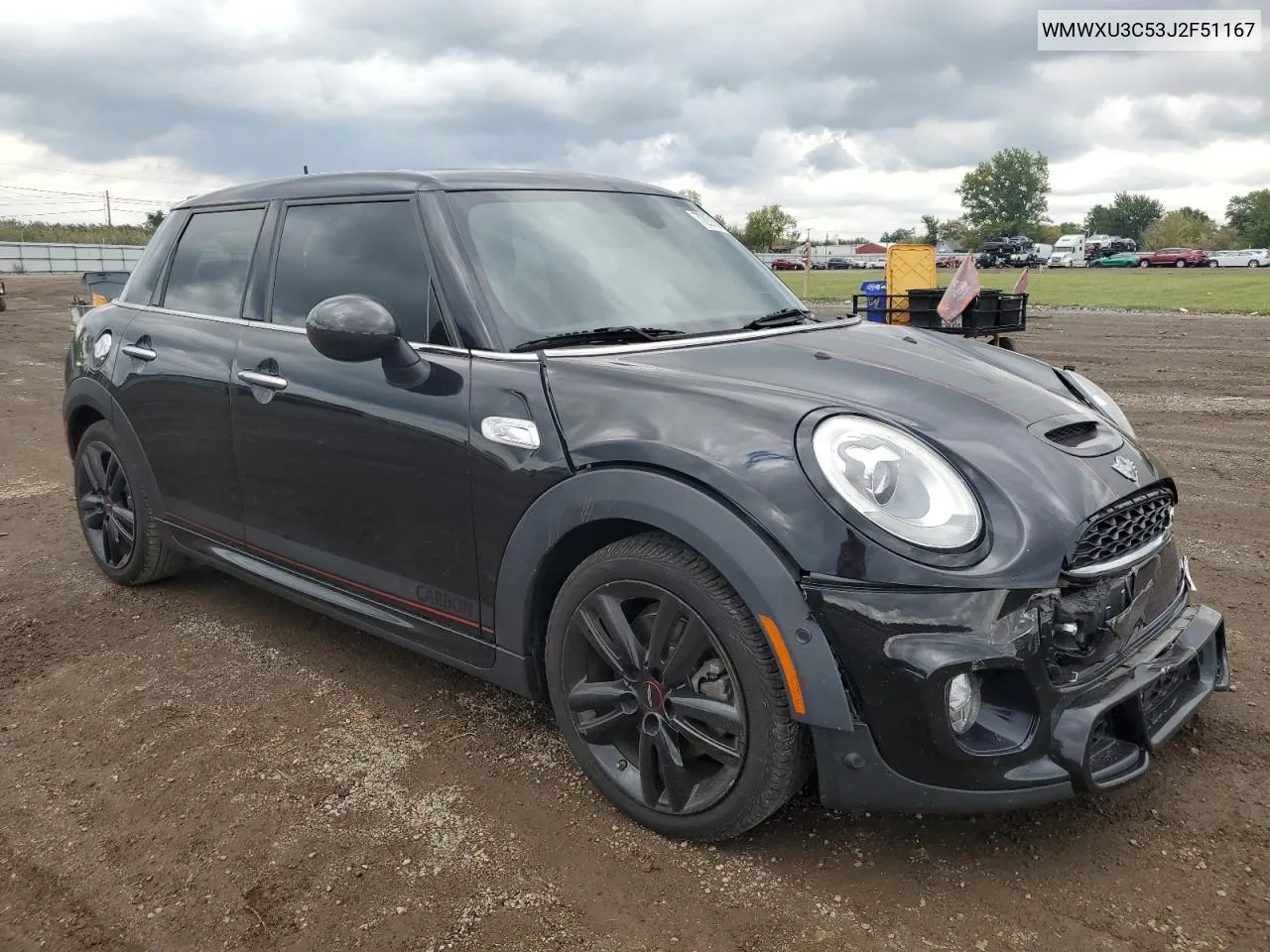 2018 Mini Cooper S VIN: WMWXU3C53J2F51167 Lot: 72978814