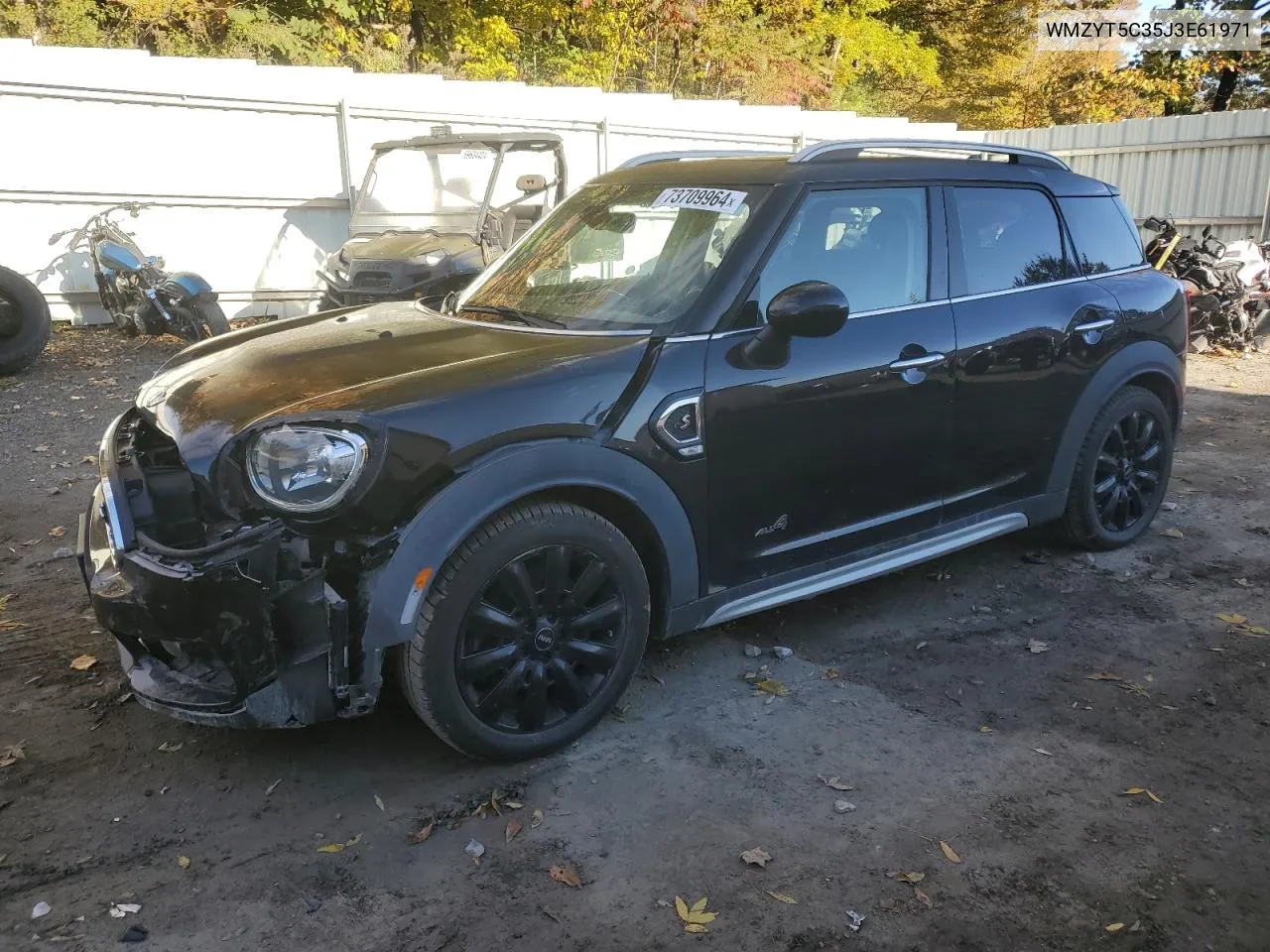 2018 Mini Cooper S Countryman All4 VIN: WMZYT5C35J3E61971 Lot: 73709964