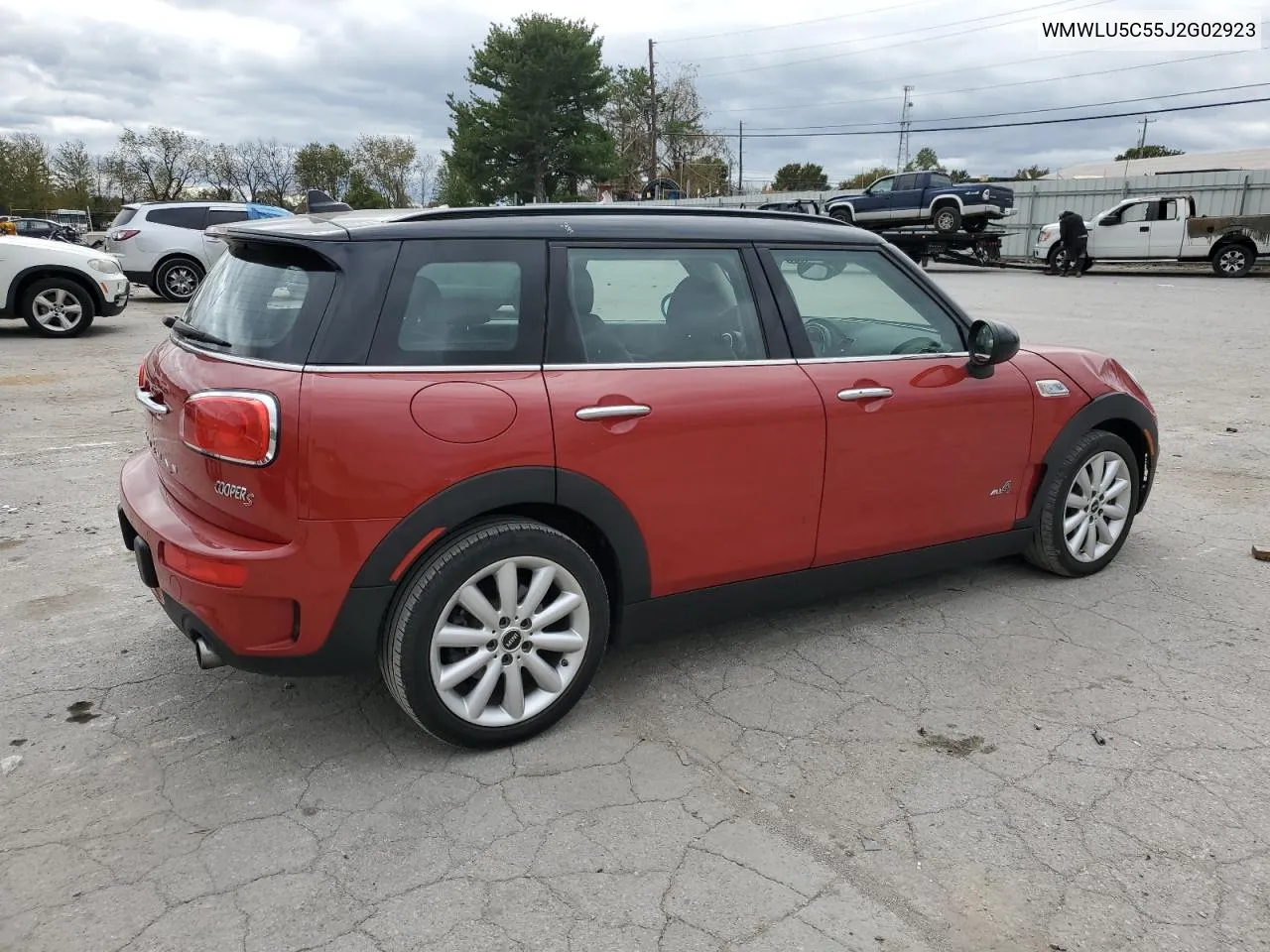 2018 Mini Cooper S Clubman All4 VIN: WMWLU5C55J2G02923 Lot: 75292224